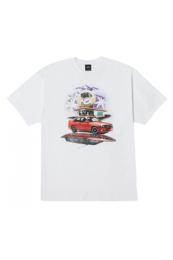 Camiseta Huf Drive Thru Blanca