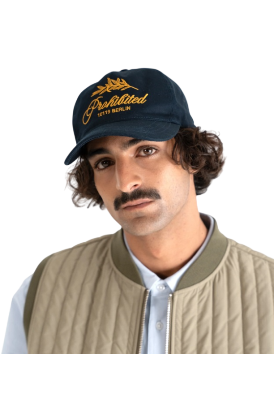 Gorra Prohibited Leaf Navy...